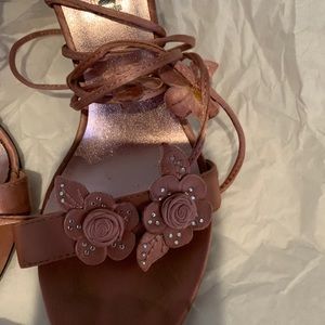 Woman’s dress high heel shoes